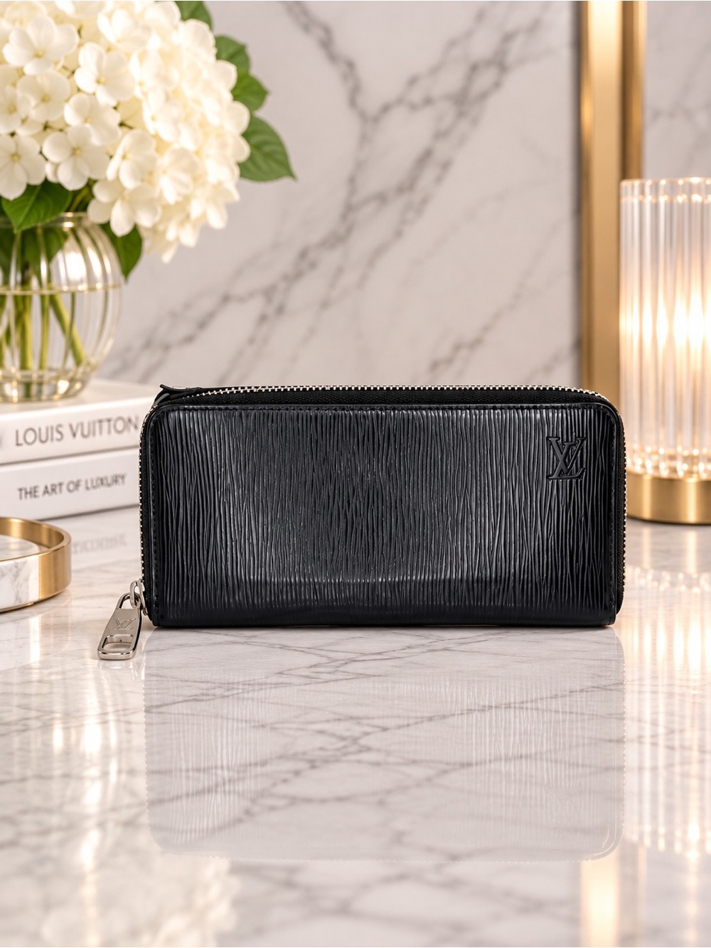 Louis Vuitton Epi Black Zippy Long Wallet – Project Piece